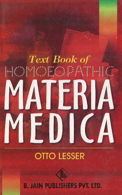 Textbook of Homoeopathic Materia Medica by Otto Lesser image
