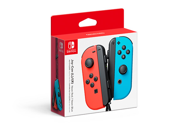 Nintendo Switch Joy-Con Neon Red/Blue Controller Set for Switch image