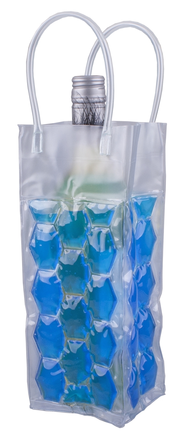 Wine Cooler Bag With Gel Blue