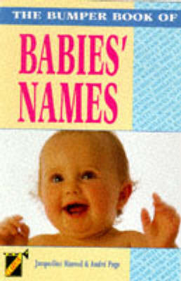 The Bumper Book of Babies' Names by Jacqueline Harrod image