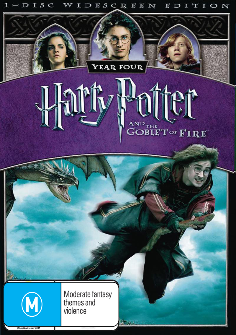 Harry Potter and the Goblet of Fire - 1 Disc (New Packaging) on DVD image