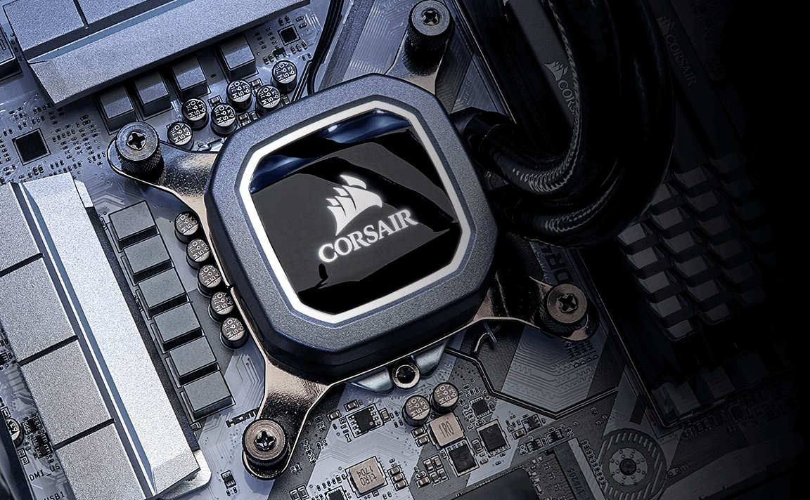 120mm CORSAIR Hydro Series H60 (2018) AIO CPU Cooler at Mighty Ape NZ