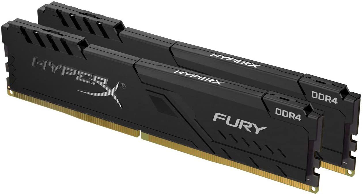 2x4GB Kingston HyperX Fury DDR4 2666MHZ Gaming RAM image