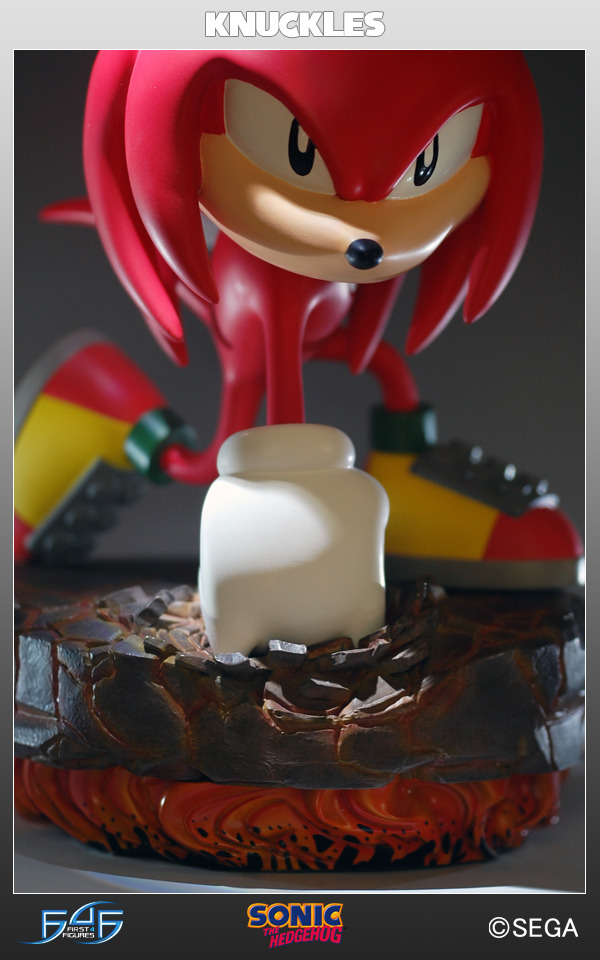 Sonic the Hedgehog 10" Statue - Knuckles the Echidna (Limited Ed. 1500) image