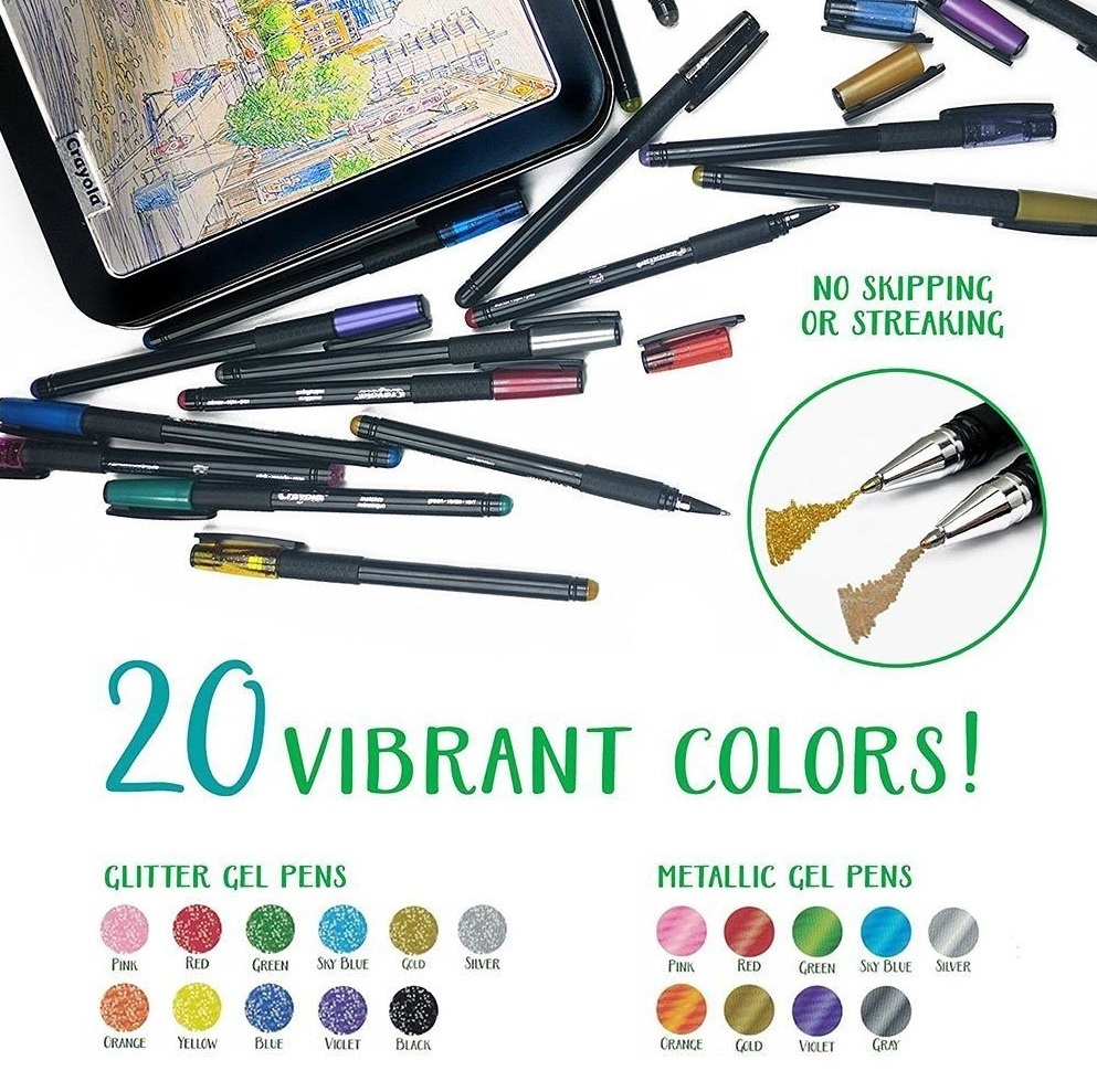 Crayola: Signature - Detailing Gel Pens (20pc) image