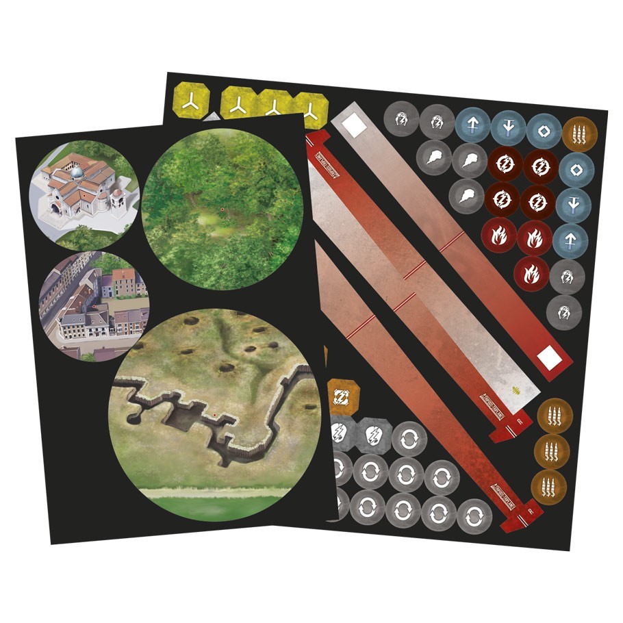 Wings of Glory Tripods & Triplanes Additional Counter Set at Mighty