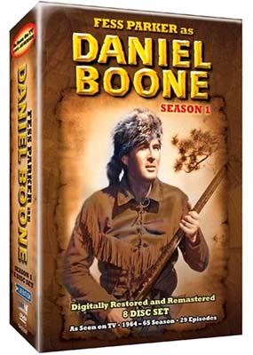 Daniel Boone (1964) - Season 1 (8 Disc Box Set) Black and White on DVD