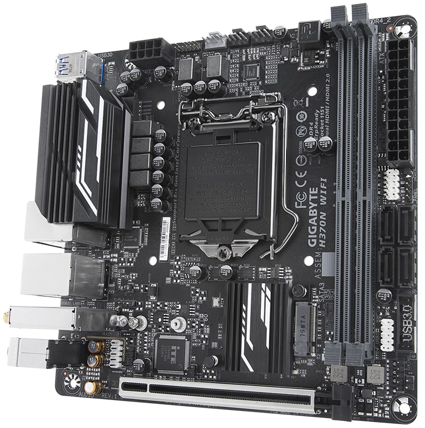 Gigabyte H370N WIFI ITX Motherboard