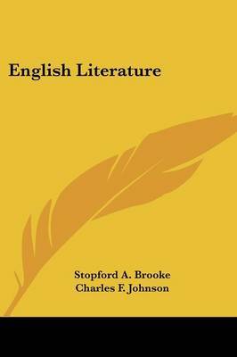 English Literature on Paperback by Charles F. Johnson