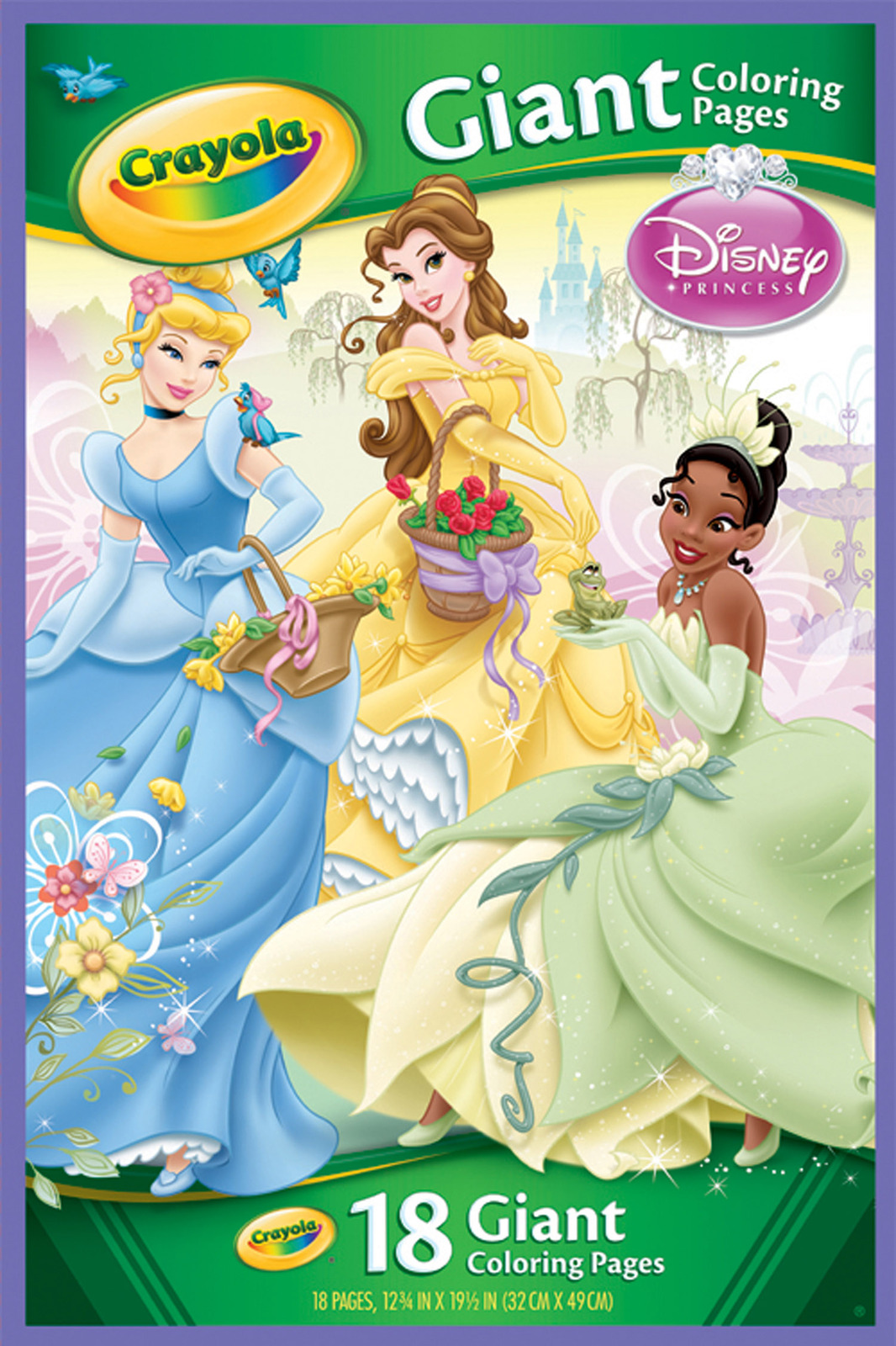 Buy Crayola Disney Princess Giant Colouring Pages At Mighty Ape Australia