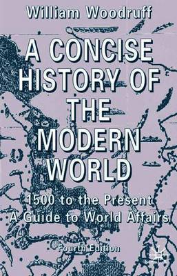 A Concise History of the Modern World by William Woodruff image