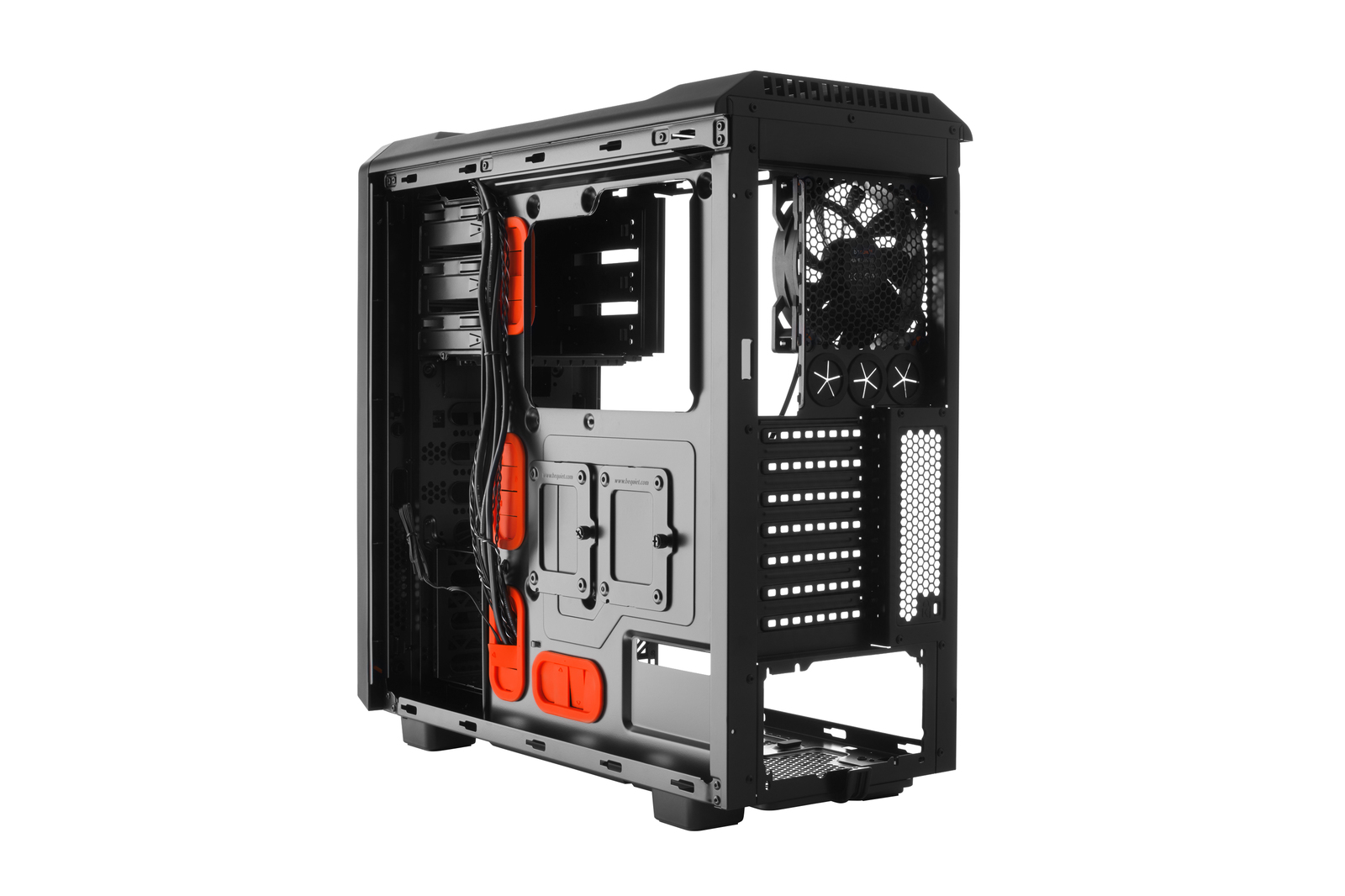 Be Quiet! Silent Base 600 Windowed - Red image