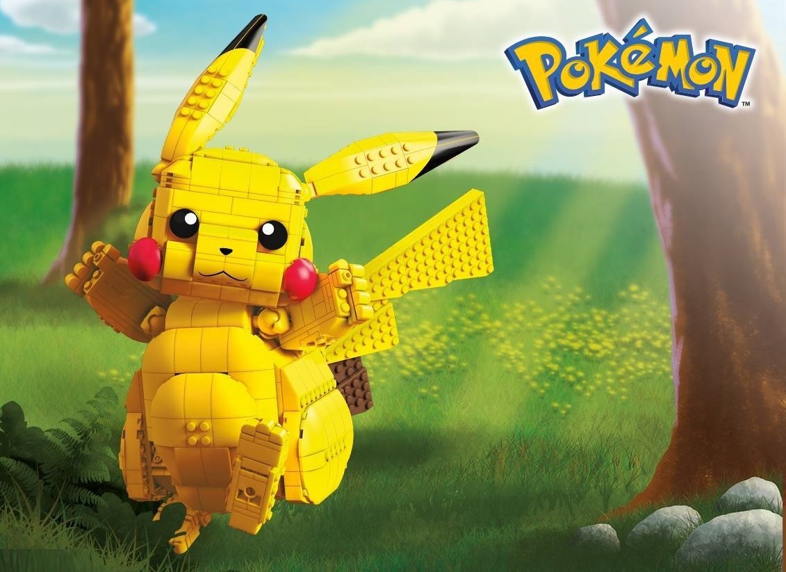 mega construx jumbo pikachu