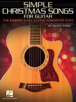 Simple Christmas Songs for Guitar by Hal Leonard Publishing Corporation image