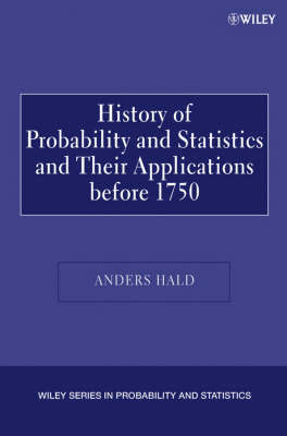 A History of Probability and Statistics and Their Applications before 1750 by Anders Hald image