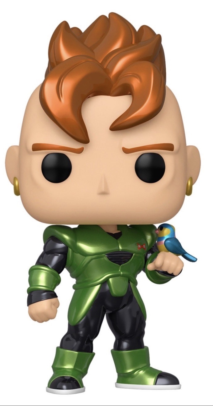 Dragon Ball Z - Android 16 (Metallic) Pop! Vinyl Figure image