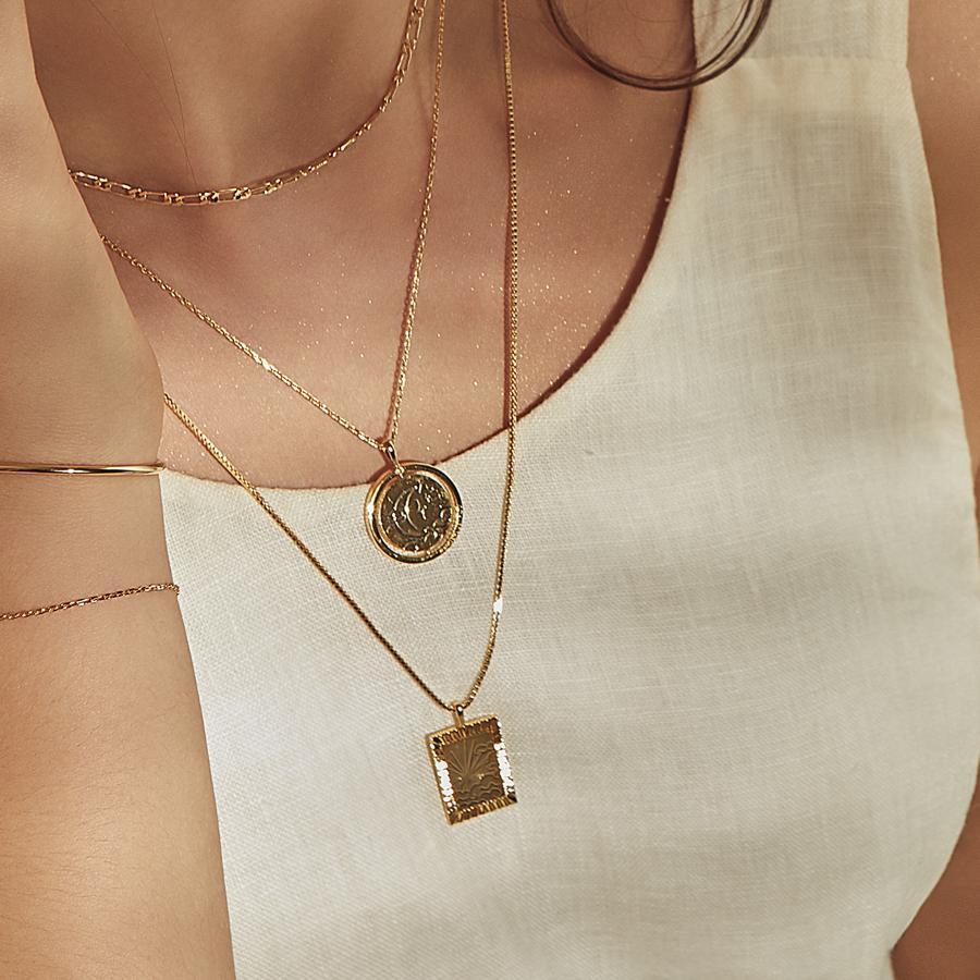 Wanderlust + Co: Dusk to Dawn Gold Necklace