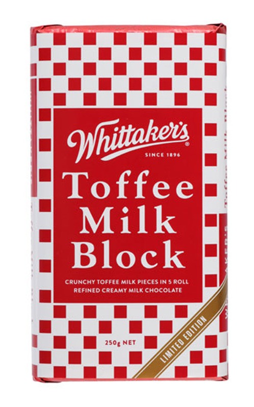 Whittakers Block Toffee Milk (250g) image