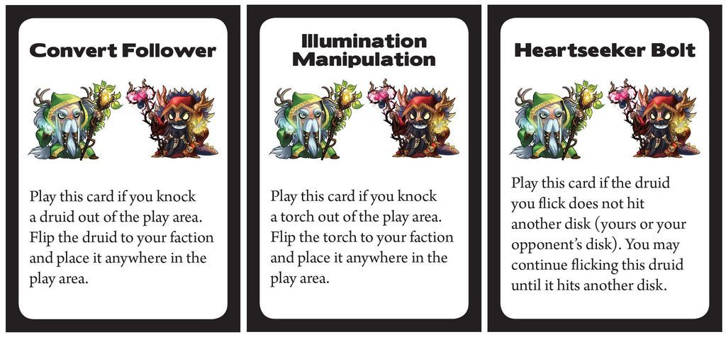 Light & Dark - A Disk Game of Druids image
