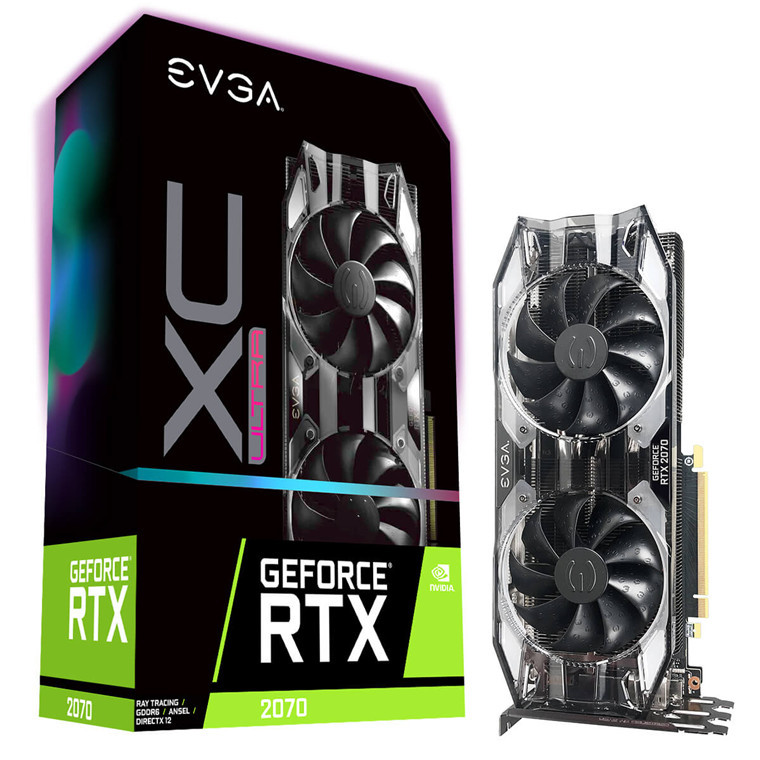 EVGA GeForce RTX 2070 XC Ultra 8GB GDDR6 Gaming Graphics Card image