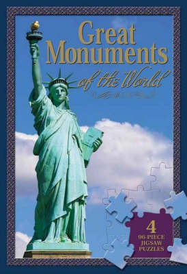 Great Monuments Jigsaw Book on Hardback