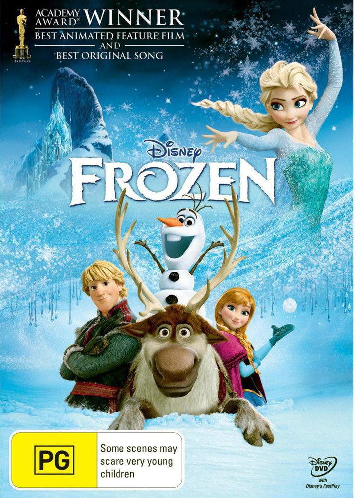 Frozen on DVD image