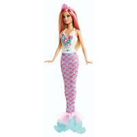 Barbie Fairytale Magic Mermaid Barbie Doll - Blue