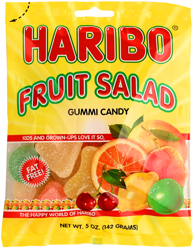 Haribo Fruit Salad Gummi Candy (142gms) at Mighty Ape NZ
