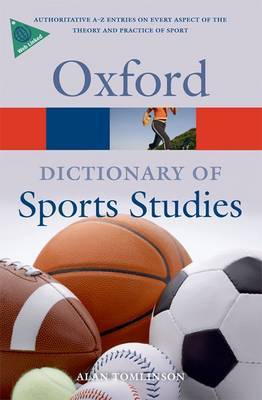 A Dictionary of Sports Studies on Paperback by Alan Tomlinson