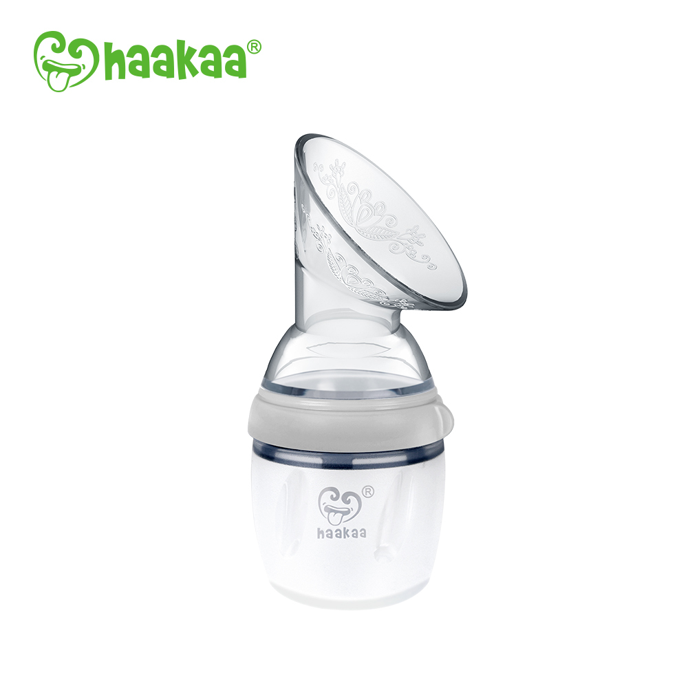 Haakaa: Generation 3 Silicone Breast Pump - Gray (160ml) image