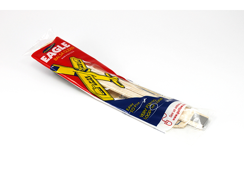 Eagle Balsa Glider 9"