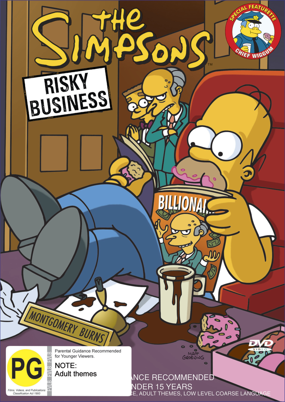 The Simpsons - Risky Business on DVD image