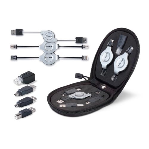 BELKIN 7-in-1 Retractable Cable Travel Pack image