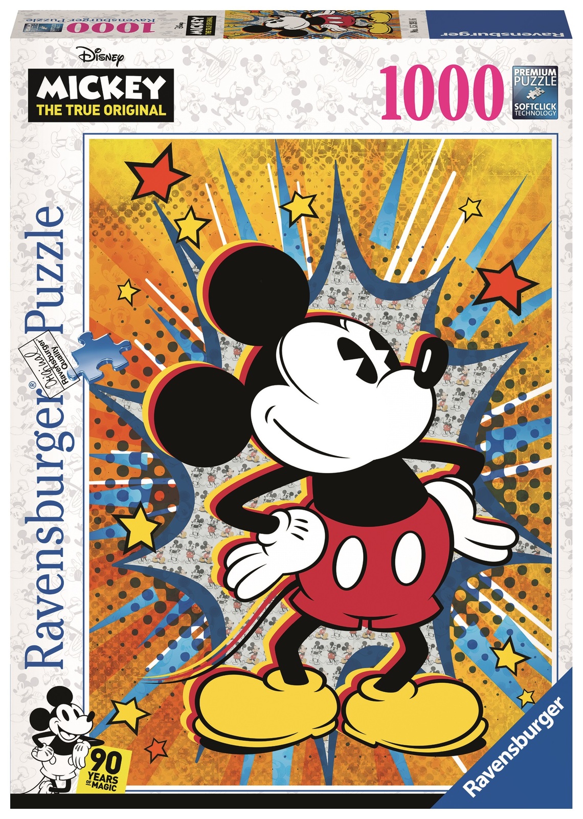 Ravensburger: Disney - Retro Mickey Mouse (1000pc Jigsaw)