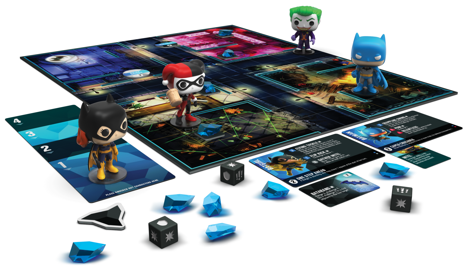 Funkoverse: Gotham City Rumble - Board Game (4-Pk) image