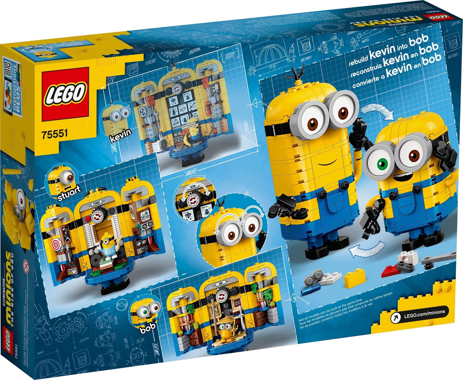 LEGO Minions: Brick-Built Minions & Their Lair - (75551) image