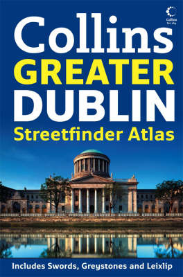 Greater Dublin Handy Streetfinder Atlas by Collins UK image