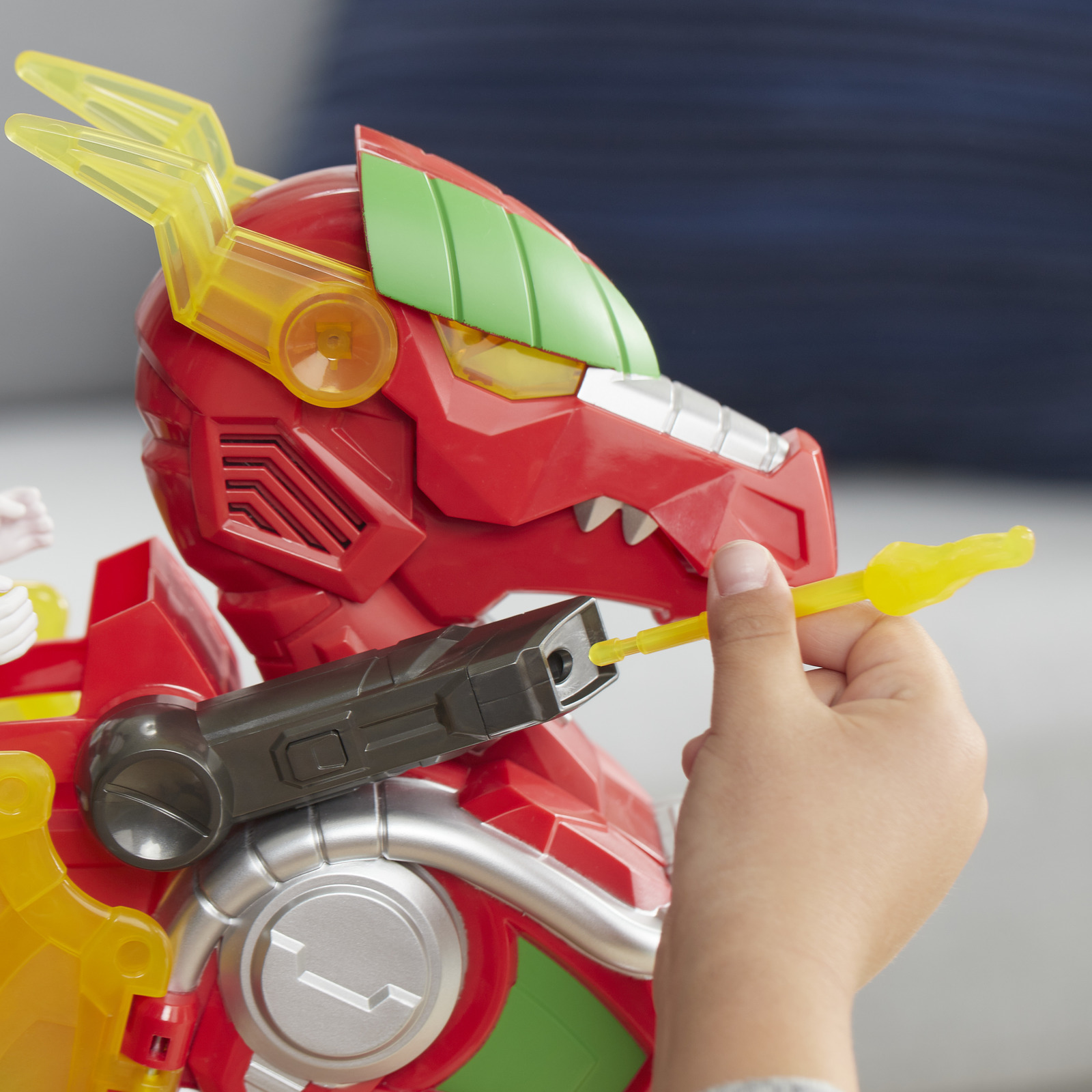 Playskool Heroes: Power Rangers - Red Ranger & Dragon Thunderzord image