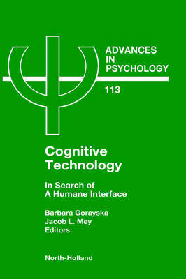 Cognitive Technology: Volume 113 image