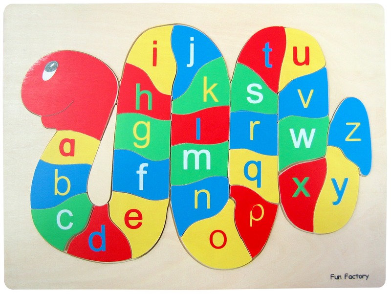 Fun Factory - Snake Alphabet Raised Puzzle