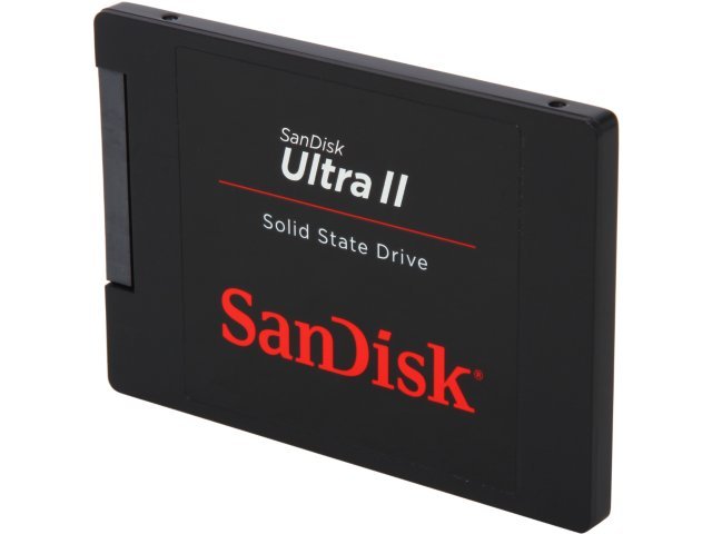 960GB SanDisk SSD Ultra II 2.5" Drive 550MB Read/500MB Write image