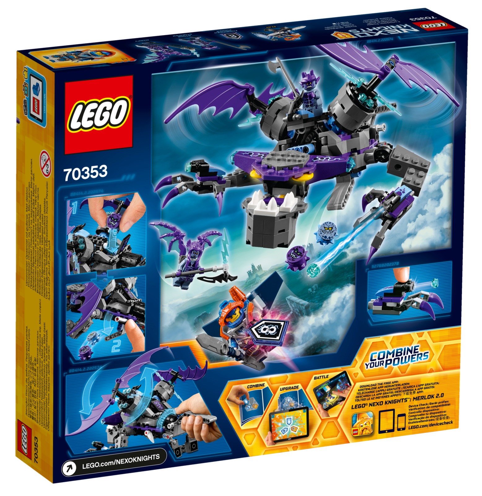 LEGO Nexo Knights: The Heligoyle (70353)