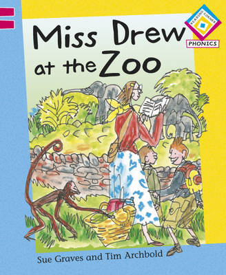 Reading Corner Phonics: Miss Drew at the Zoo on Hardback by Sue Graves