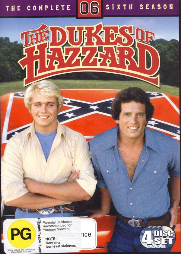 Dukes Of Hazzard, The - Complete Season 6 (4 Disc Set) on DVD image