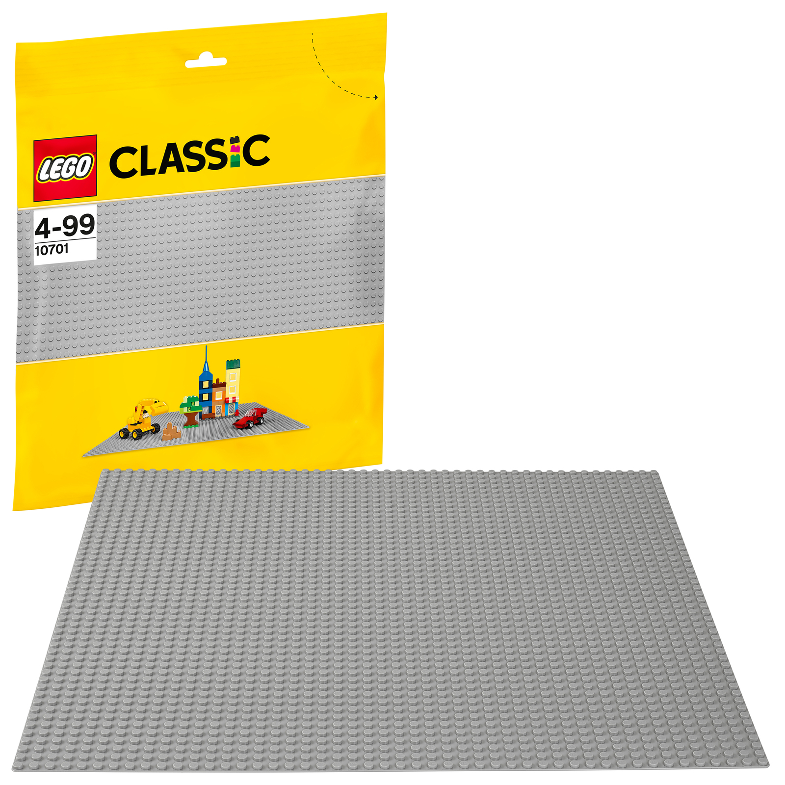 LEGO Classic: Grey Baseplate (10701) image