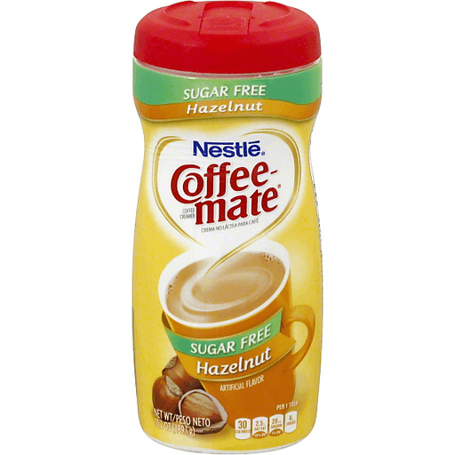 Nestle CoffeeMate Sugar Free Hazelnut Powder at Mighty Ape NZ