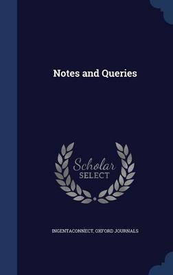 Notes and Queries by Ingentaconnect image
