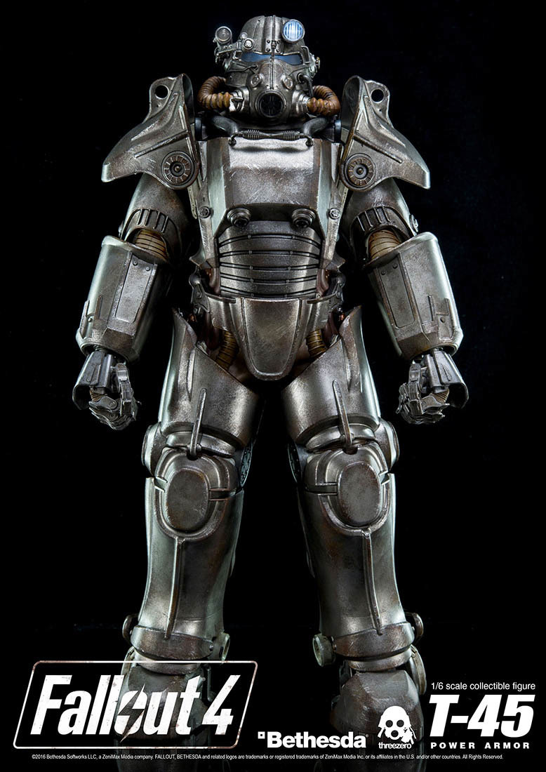 Fallout 4 1/6 Scale T45 Power Armor Collectible Figure at Mighty