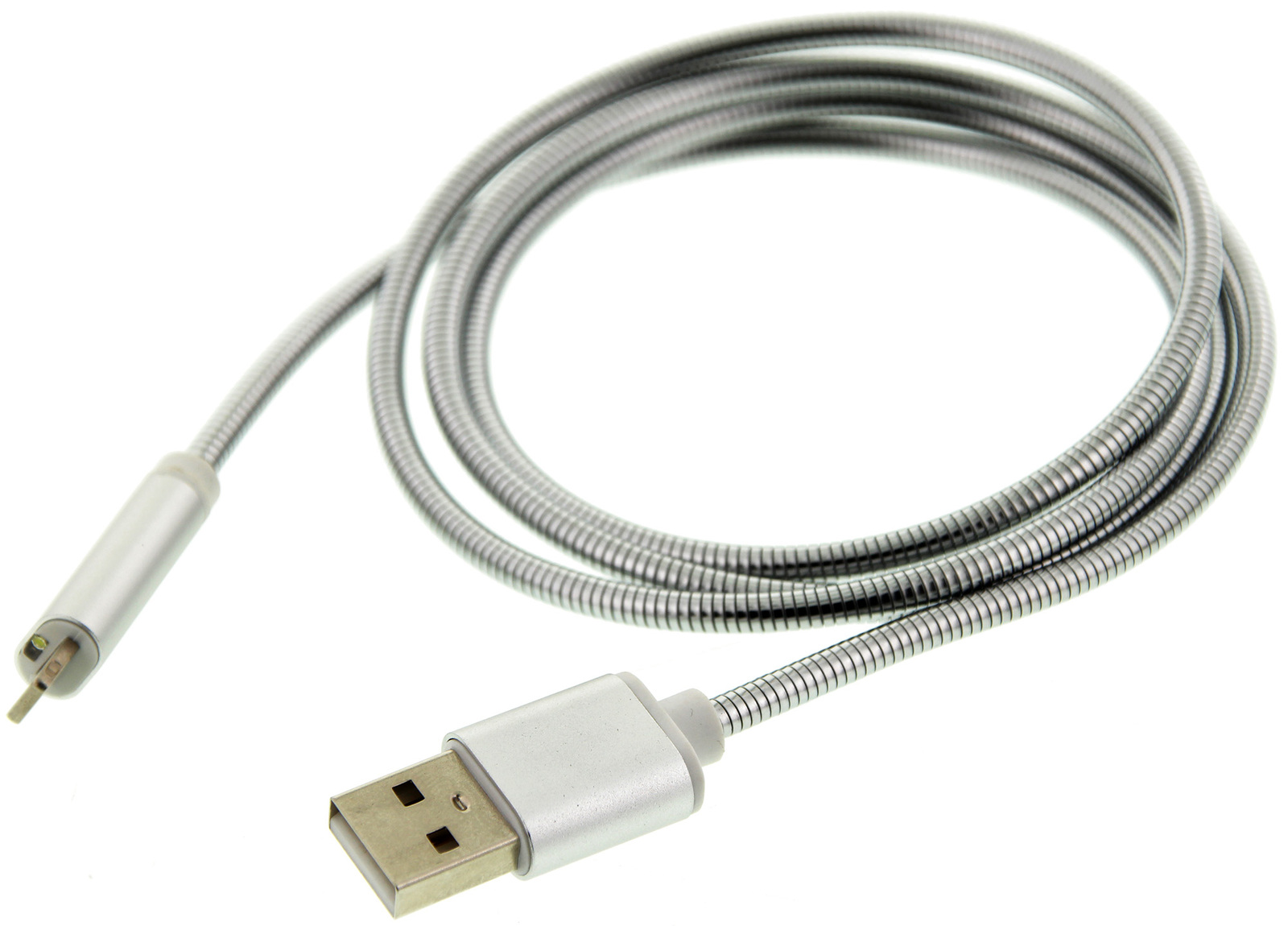 TouchLight Charge: 1m USB Charging Cable - 8PIN (Silver)