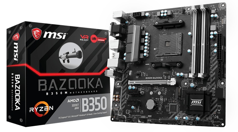 MSI B350M Bazooka Motherboard